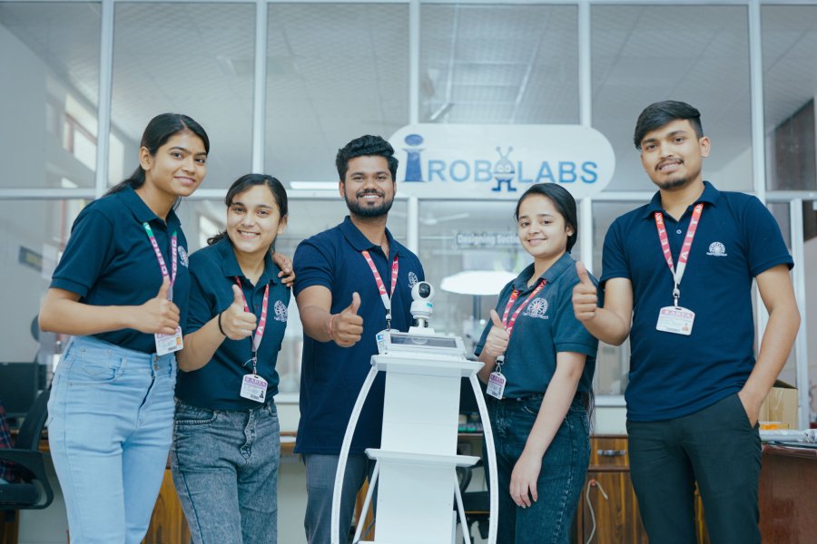 Arya College of Engineering robotics lab - irobolabs