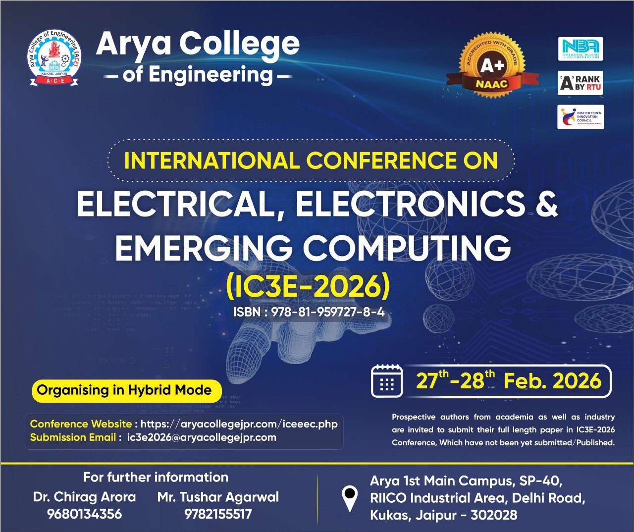 Professional researchers and engineers discussing research papers at IC3E-2026 international conference
